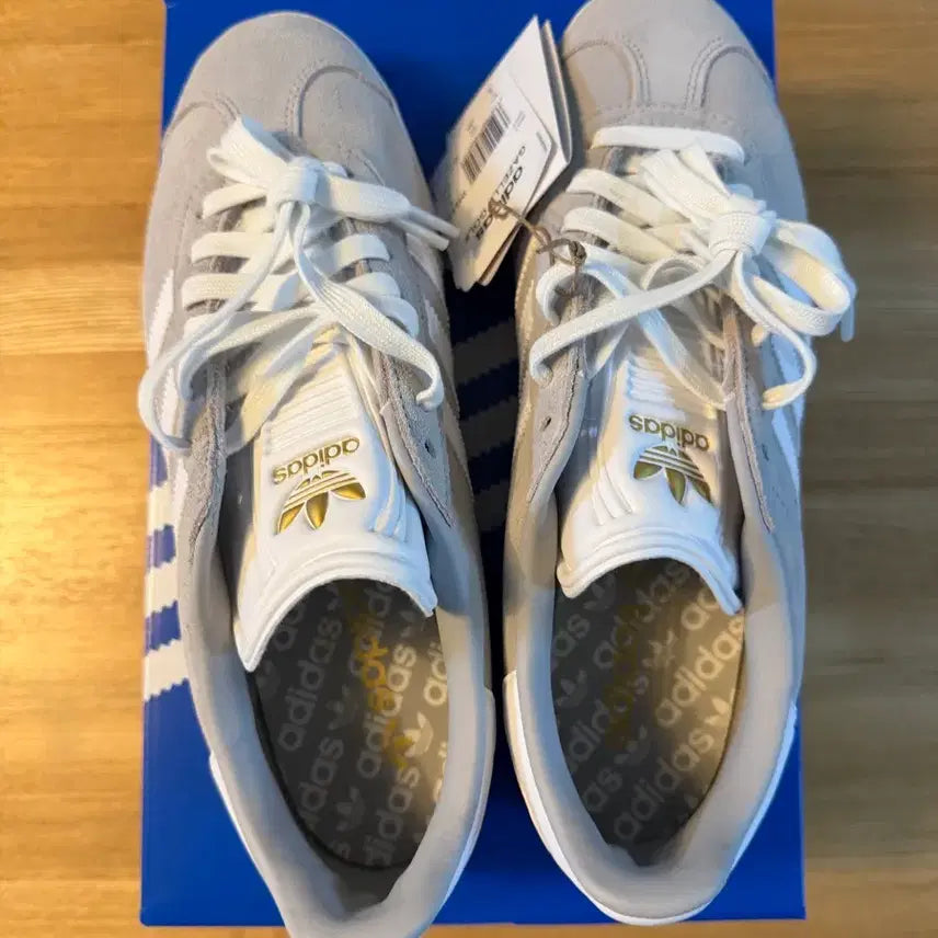 [BUNJANG] Adidas Gazelle Golf Shoes Grey 265 / 아디다스 가젤 골프화 그레이 265