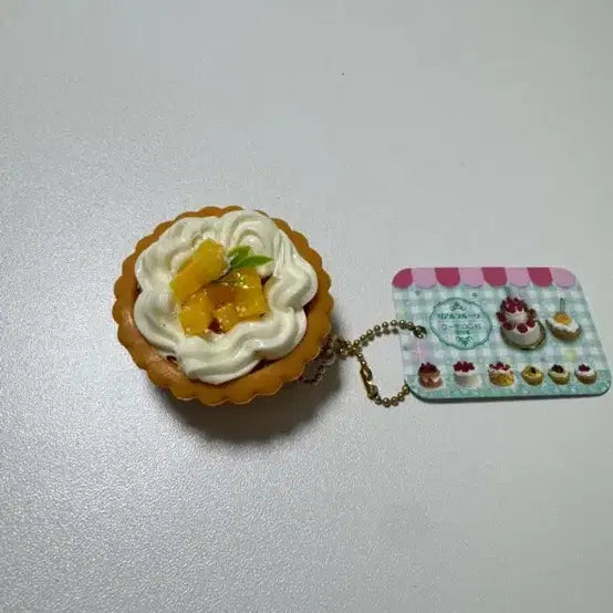 [BUNJANG] Mango Tart Keychain / 일본 과일 망고 타르트 키링