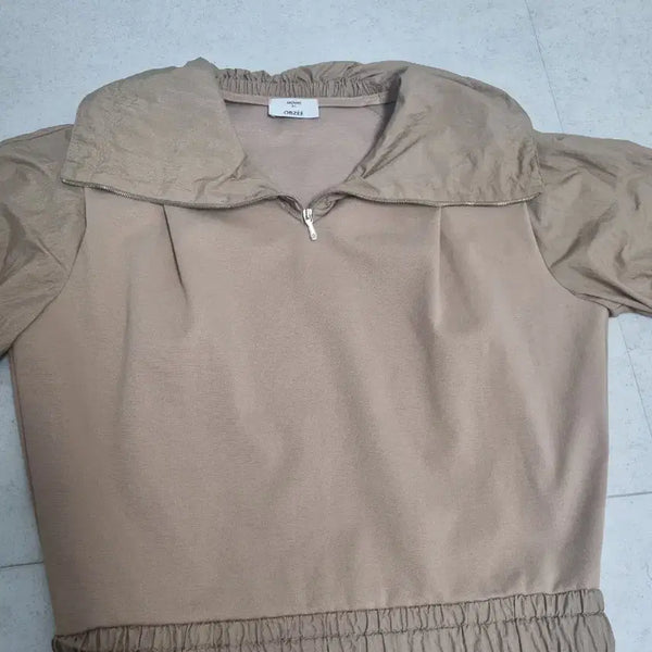 [BUNJANG] System Object Zip-Up Top / 한섬 오브제 집업 탑 (새상품)