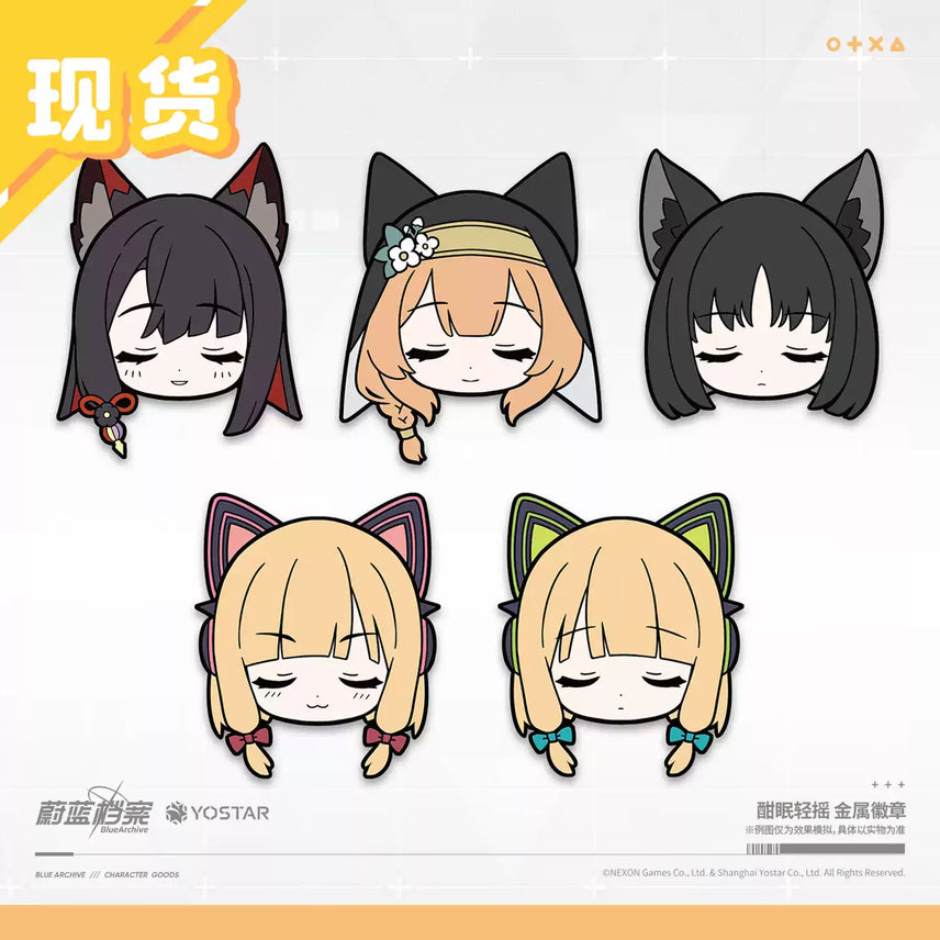 [BUNJANG] Blue Archive Wakamo Mari Kikyo Momoi Midori Pin Badge / [해외직구] 블루아카이브 공식 와카모 마리 키쿄 모모이 미도리 핀뱃지