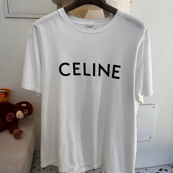 [BUNJANG] Celine Logo T-Shirt XL / 셀린느 로고 반팔티 xl