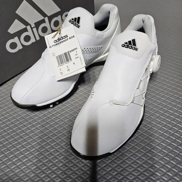 [BUNJANG] Adidas Women's Powerweb BOA Golf Shoes White / (새상품)아디다스 여성 파워랩 보아 골프화.아디다스 여성 골프화