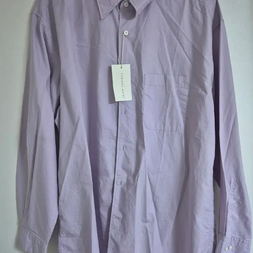 [BUNJANG] Thomasmore Paper Shirt Light Purple S / (새상품) 토마스모어 페이퍼셔츠 연보라 S