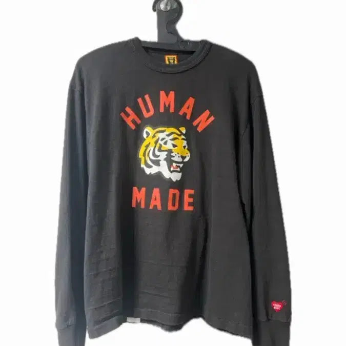 [BUNJANG] Human Made Graphic Long Sleeve T-Shirt Black / 휴먼 메이드 그래픽 롱슬리브 티셔츠 블랙