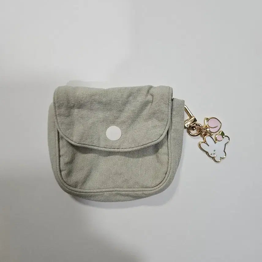 [BUNJANG] Rabbit Pouch Coin Purse Card Holder with Rabbit Keyring / 토끼 파우치 동전지갑 카드지갑 + 토끼 키링
