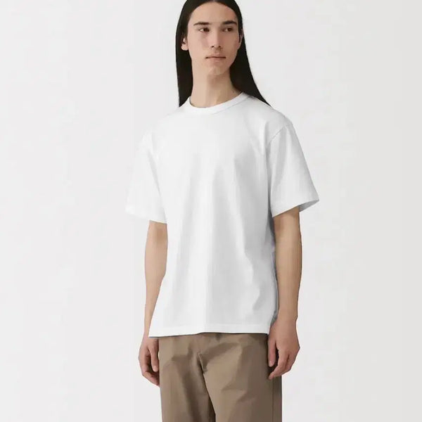 [BUNJANG] Muji Washed Heavy Cotton T-Shirt - Size S / 무인양품 muji 워싱 태번수 티셔츠 S