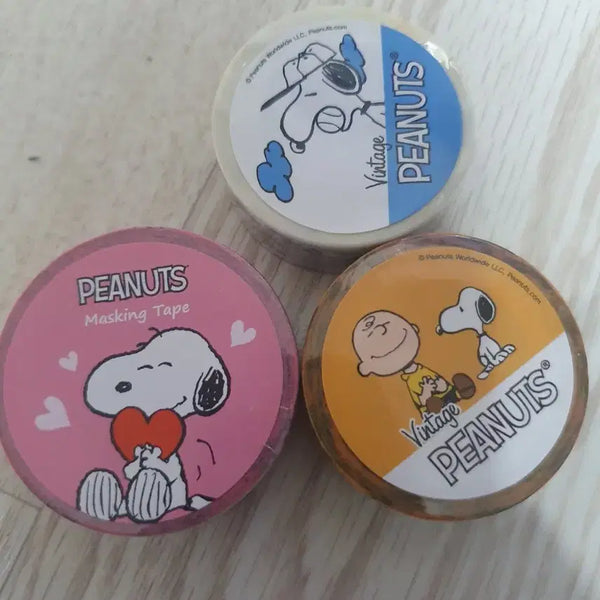 [BUNJANG] Snoopy Masking Tape Set / 스누피 마스킹테이프
