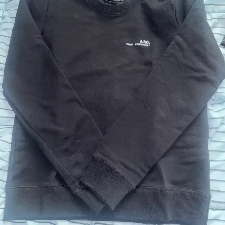 [BUNJANG] A.P.C. Black Sweatshirt / A.P.C. 맨투맨 블랙