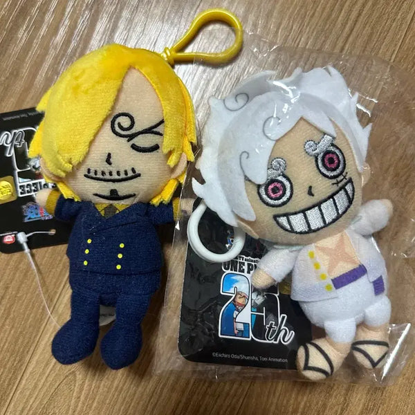 [BUNJANG] One Piece Nika Luffy & Sanji Plush Doll Bundle Set / 일괄) 원피스 니카 루피 상디 누이 인형 일괄