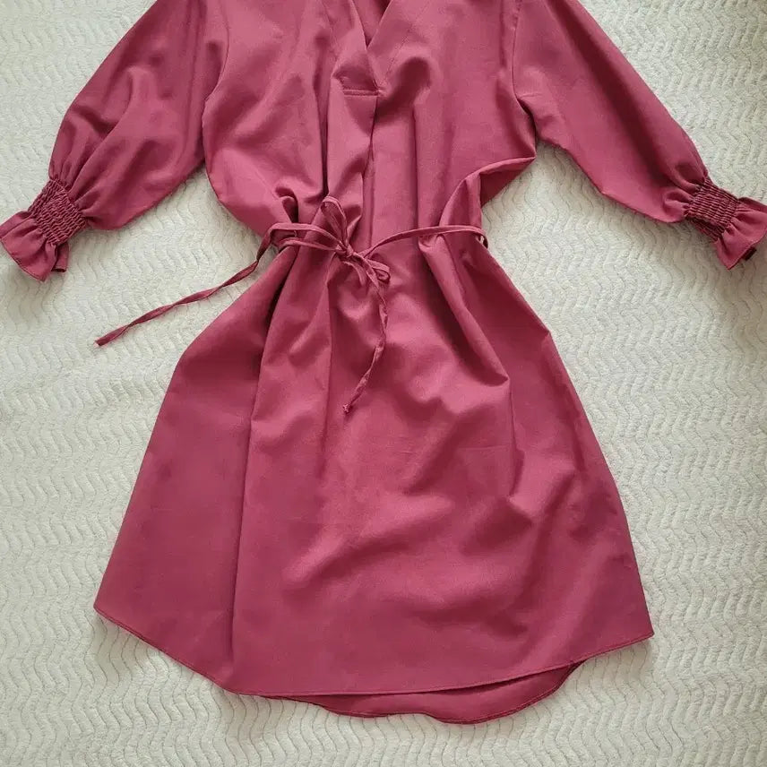 [BUNJANG] StyleSoop Unlined One-Piece Dress Free Size / 스타일숲 홑겹 원피스 프리사이즈