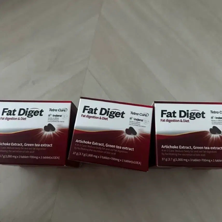 [BUNJANG] Fat Digest Diet Supplement 3-Pack / 팻 다이제트 다이어트 보조제 3개입