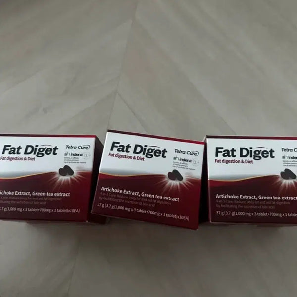 [BUNJANG] Fat Digest Diet Supplement 3-Pack / 팻 다이제트 다이어트 보조제 3개입