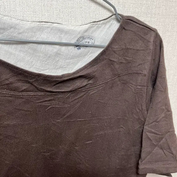 [BUNJANG] Vintage Brown Short Sleeve T-Shirt / 빈티지 브라운  반팔티