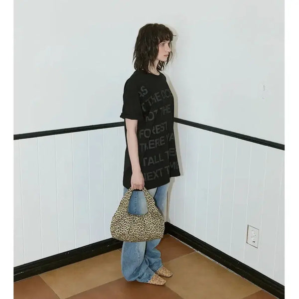 [BUNJANG] Otaite Wiffle Bag Leopard Beige / 오타이 Wiffle bag Leopard