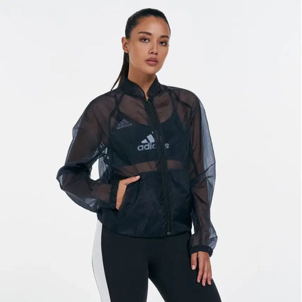 [BUNJANG] Adidas Sheer Mesh Track Top / ADIDAS 시스루 메쉬 트랙탑