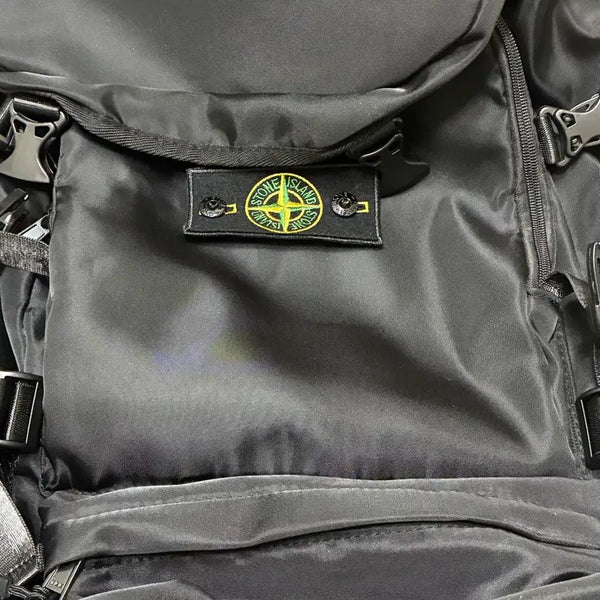 [BUNJANG] Stone Island Backpack Black / 스톤아일랜드 백팩 블랙