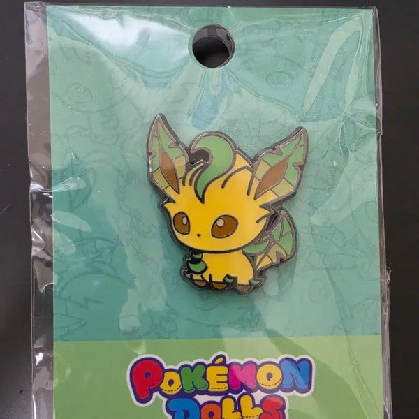 [BUNJANG] Pokemon Dolls Leafeon Pin Badge / 2017 포켓몬 돌즈 시리즈 리피아 핀뱃지 판매합니다