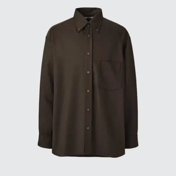[BUNJANG] Uniqlo U Drape Shirt / 유니클로 U 드레이프셔츠