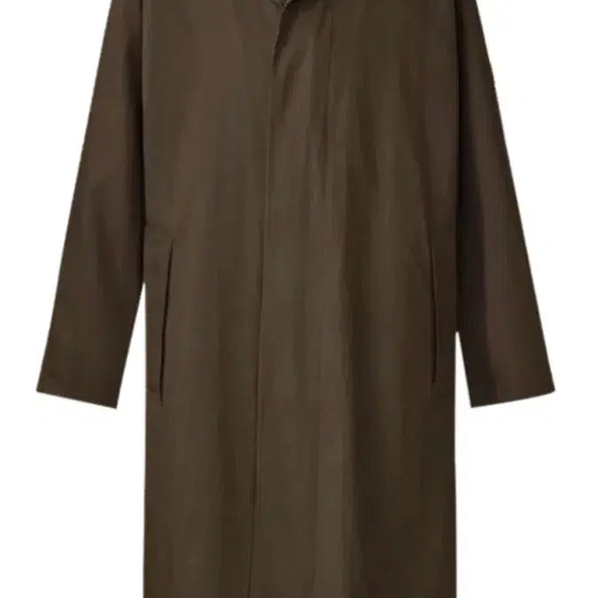[BUNJANG] Uniqlo U Oversized Single Breasted Coat Brown / 유니클로 U 오버사이즈 싱글 브레스트 코트 브라운