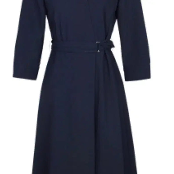 [BUNJANG] Roem Navy Belted Dress / 로엠 네이비 벨트 원피스 66