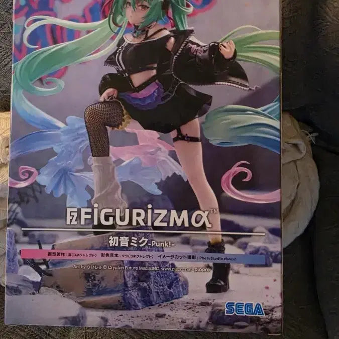 [BUNJANG] Sega Hatsune Miku Punk Figure-ism Figure (Sealed) / [미개봉] 세가 하츠네 미쿠 펑크 피규어리즘 피규어
