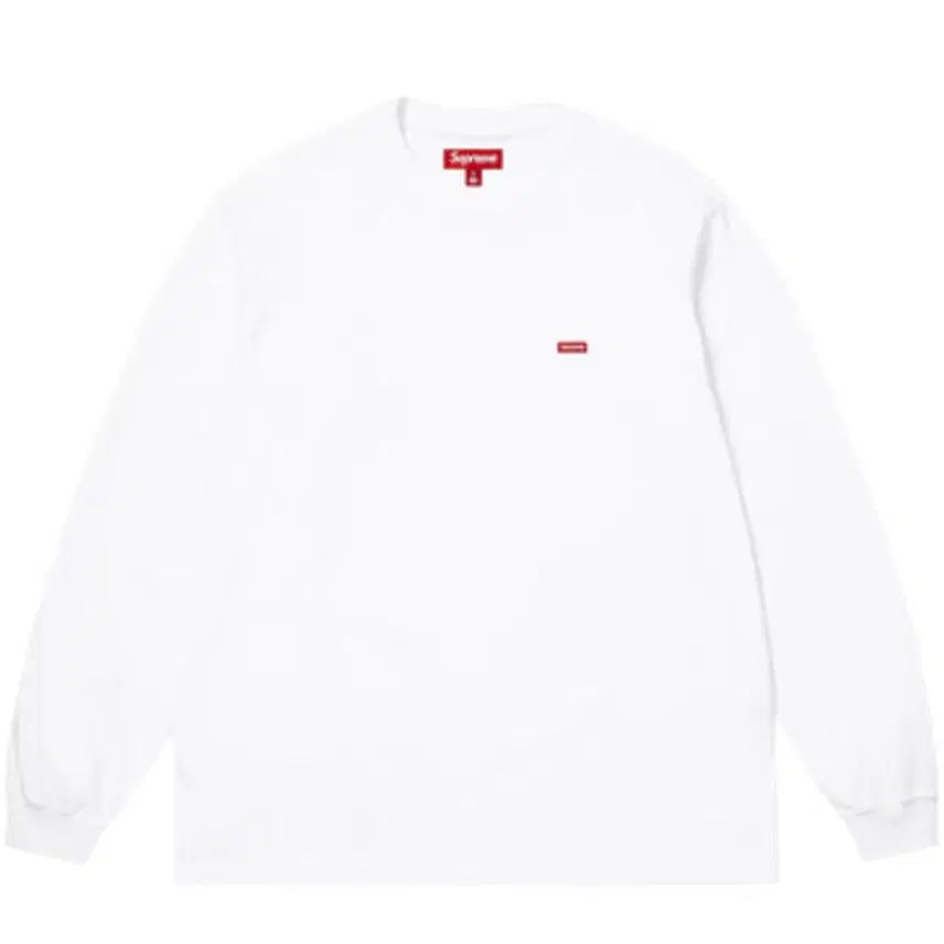 [BUNJANG] Supreme Small Box Logo Long Sleeve T-Shirt White / M) 슈프림 스몰 박스 롱슬리브 티셔츠 화이트 26SS