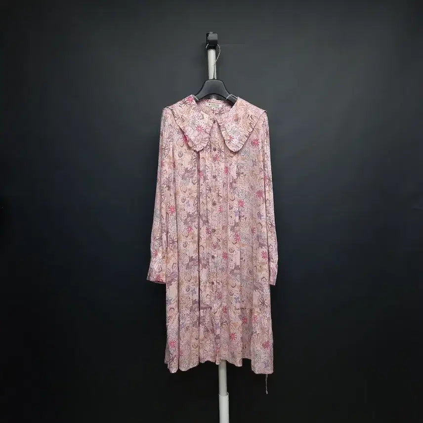 [BUNJANG] Thursday Island Rayon Long Sleeve Dress M / 써스데이아일랜드 춘하추 레이온 긴팔 원피스 66.55