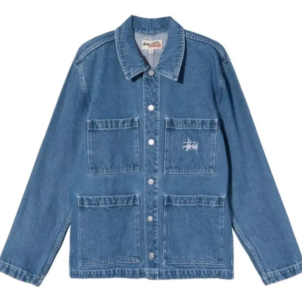 [BUNJANG] Stussy Denim Chore Jacket / M) 스투시 데님 초어 자켓