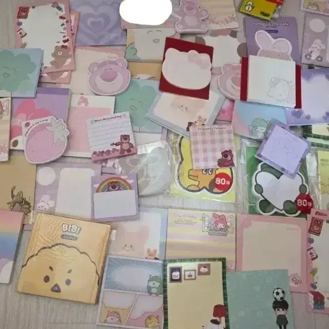 [BUNJANG] Memo Pad Bundle Set / (급처)다이소 떡메모지 일괄