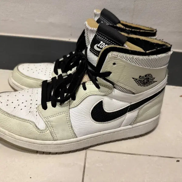 [BUNJANG] Air Jordan 1 Zoom Air CMFT Light Bone Sneakers / 조던 1 줌에어 컴포트 라이트 본