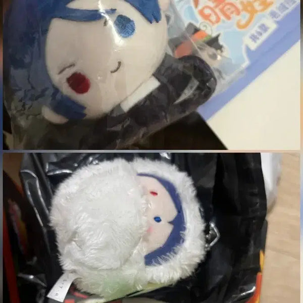 [BUNJANG] Katekyo Hitman Reborn! Mukuro Rokudo Plush Doll, Teru Teru Bozu Badge, and Acrylic Stand Set / 가정교사히트맨리본 가히리 무쿠로 테루테루보즈 타피누이 일괄로팔아요