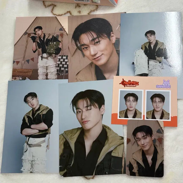 [BUNJANG] ATEEZ Aniteez Choi San Photocard / 에이티즈 애니티즈 최산 포토 패키지