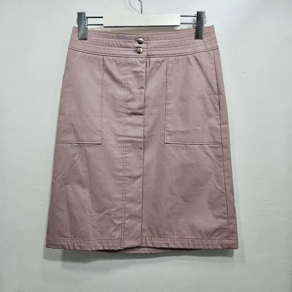 [BUNJANG] TIME POSTMODERN Strawberry Milk Pocket Midi Skirt / 타임 포스트모던 포켓 스커트, 딸기우유