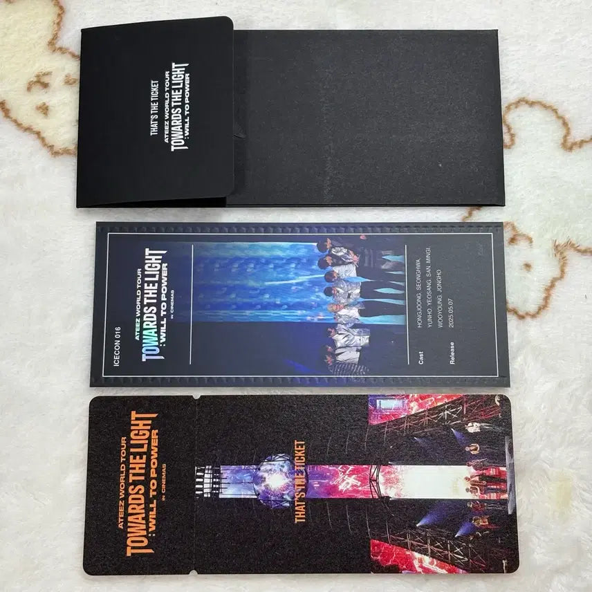 [BUNJANG] ATEEZ In Cinema CGV TTT Photocard / 에이티즈 인 시네마 cgv ttt