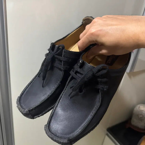 [BUNJANG] Clarks Natalie Black Leather Shoes / 클락스 나탈리