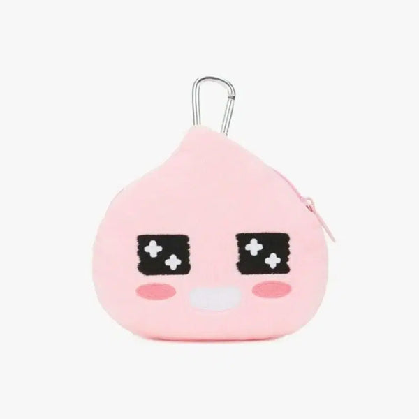 [BUNJANG] Kakao Friends Apeach Keychain Pouch Card Wallet / 카카오프렌즈 어피치 키체인 파우치 카드 지갑 미사용 새상품