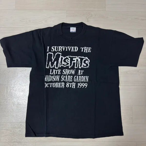[BUNJANG] Misfits 90s Vintage Band T-Shirt XL / 빈티지 밴드티 미스핏츠 misfits 90s 티셔츠 xl