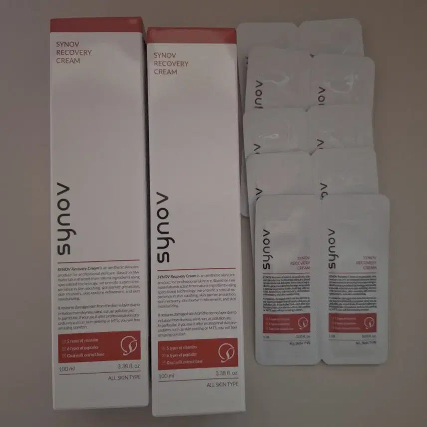 [BUNJANG] Synove Recovery Cream 100ml (2-Pack) / 1+1 시노브 리커버리 크림 100ml 2개