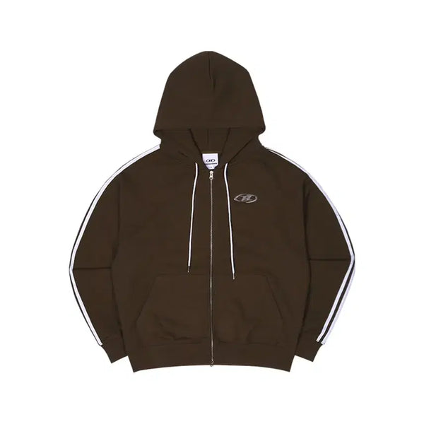 [BUNJANG] Born to Win Track Line Hooded Zip-Up Jacket / 본투윈 트랙 라인 후드 집업 2