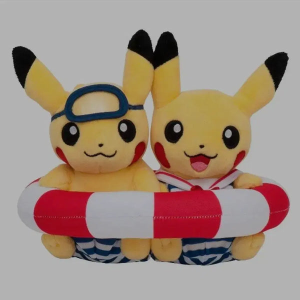 [BUNJANG] Pokemon Center Monthly Fair Pikachu Plush 2016 July Limited Edition / 택포 9) 포켓몬센터 먼슬리 페어 피카츄 인형 2016.07 한정판