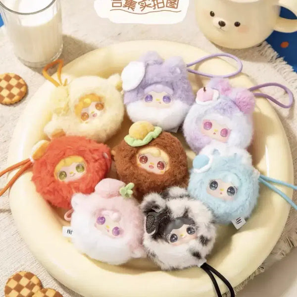 [BUNJANG] Yuki Mirror Brush Doll Keyring Full Box (Sealed) / 유키 거울빗 인형 키링 6종 풀박 (미개봉)