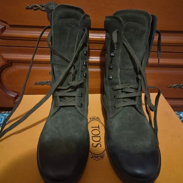 [BUNJANG] Tod's Stivaletto Winter Gommini Boots / 토즈