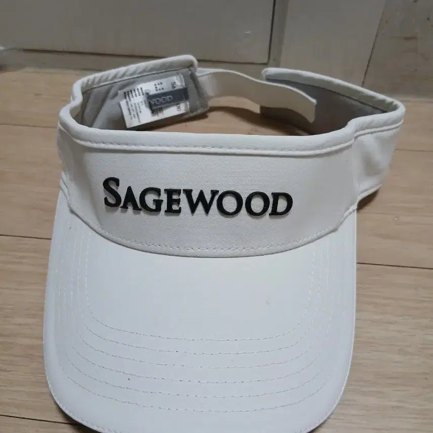 [BUNJANG] Sage Wood Golf Sun Cap White / 세이지우드 골프 썬캡 화이트