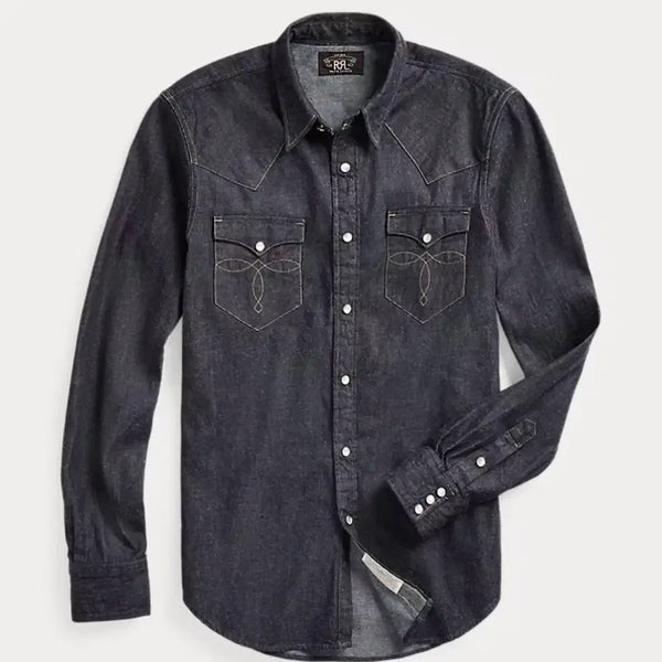 [BUNJANG] RRL Western Shirt L / Rrl 웨스턴셔츠 L