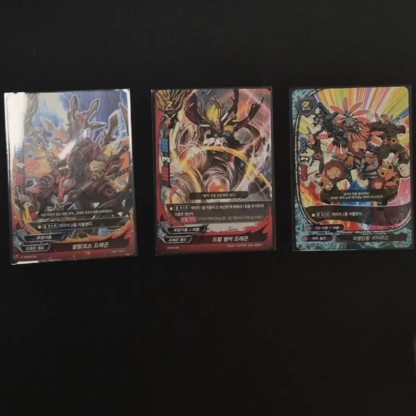 [BUNJANG] Future Card Buddyfight Promo Cards (Set of 3) / 퓨쳐카드 버디파이트 프로모 카드 3종