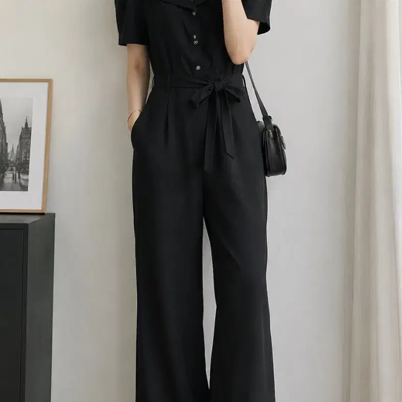 [BUNJANG] JePyeong Smith 11 Chiffon Jumpsuit / 제평 스미스 11 쉬폰 점프수트