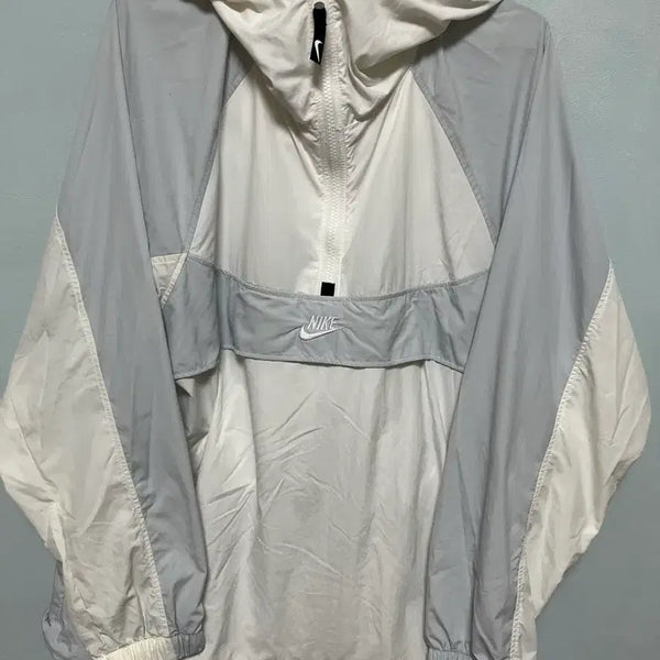 [BUNJANG] Nike NSW Hood Woven Anorak Half Zip Up / 나이키 NSW 후드 우븐 아노락 반집업