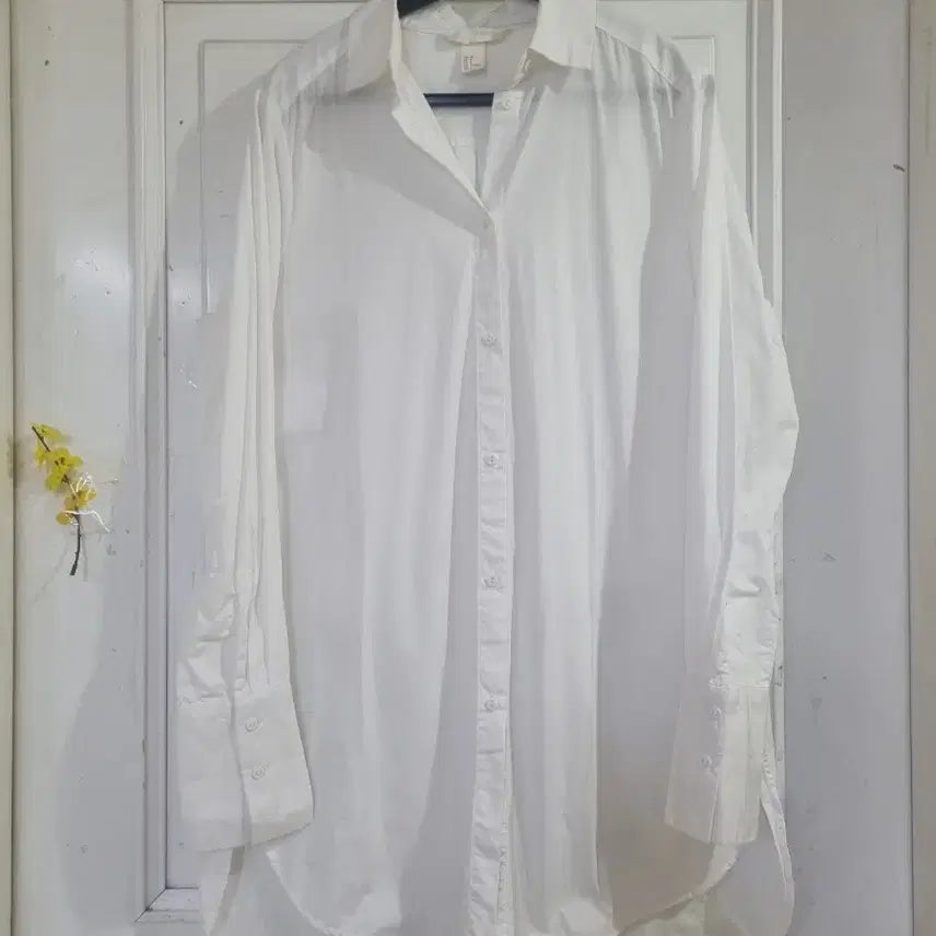 [BUNJANG] H&M Long Shirt / 봄 여름. 에치엠 . 롱남방셔츠  깨끗해요