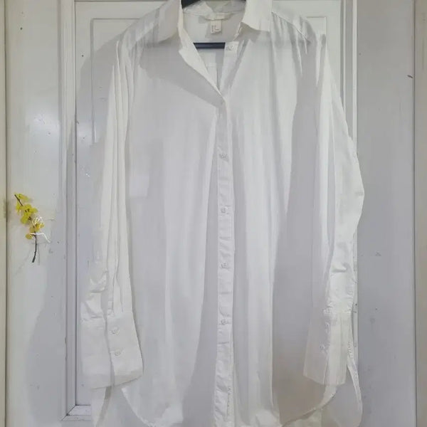[BUNJANG] H&M Long Shirt / 봄 여름. 에치엠 . 롱남방셔츠  깨끗해요