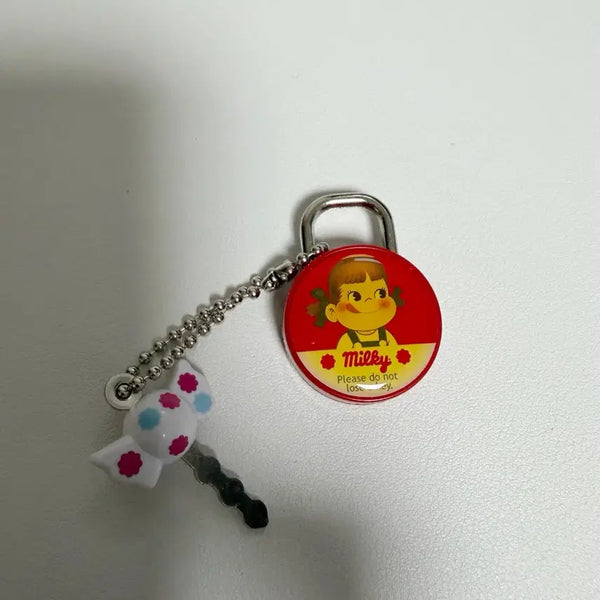 [BUNJANG] Peko-chan Vintage Lock / 페코짱 고전 자물쇠